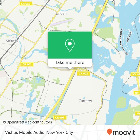 Mapa de Vishus Mobile Audio