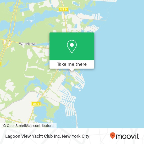 Mapa de Lagoon View Yacht Club Inc