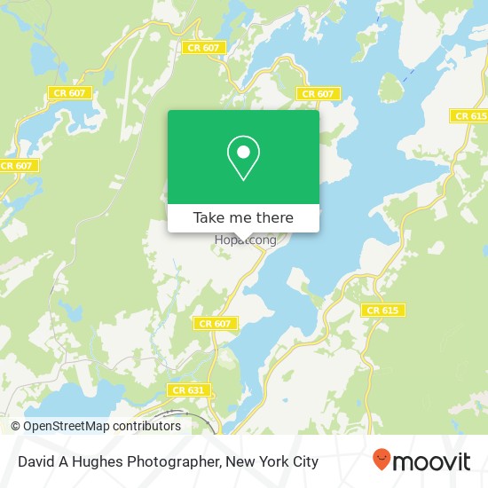 David A Hughes Photographer map