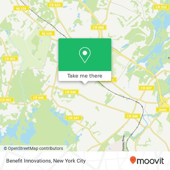 Benefit Innovations map