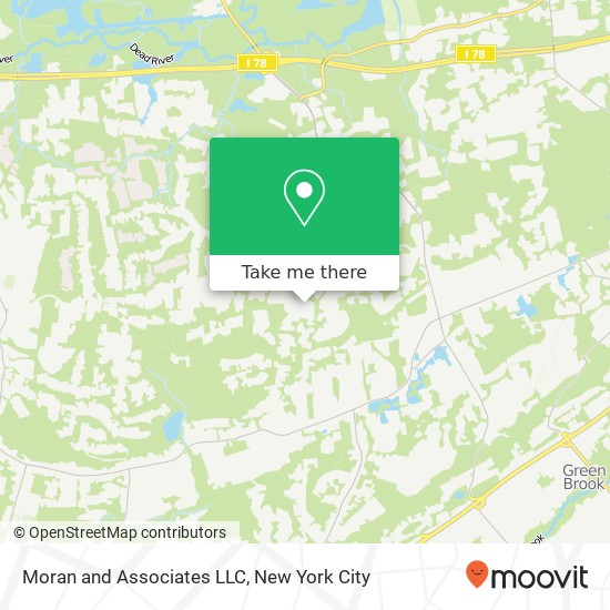 Moran and Associates LLC map