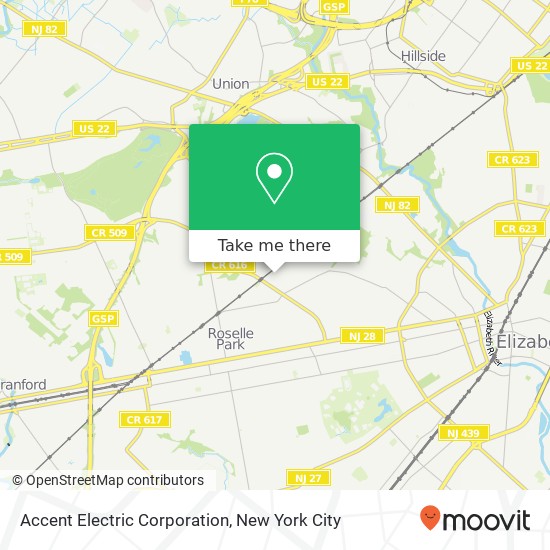 Accent Electric Corporation map