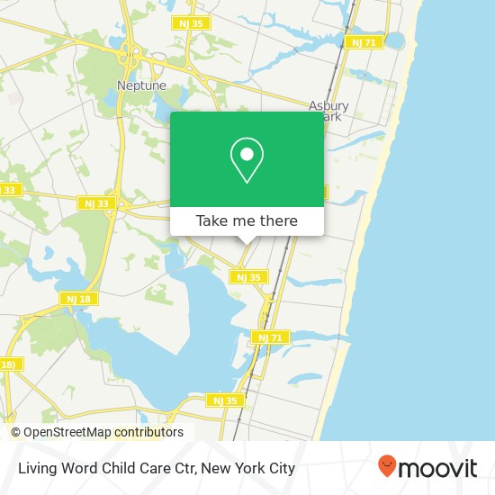 Mapa de Living Word Child Care Ctr