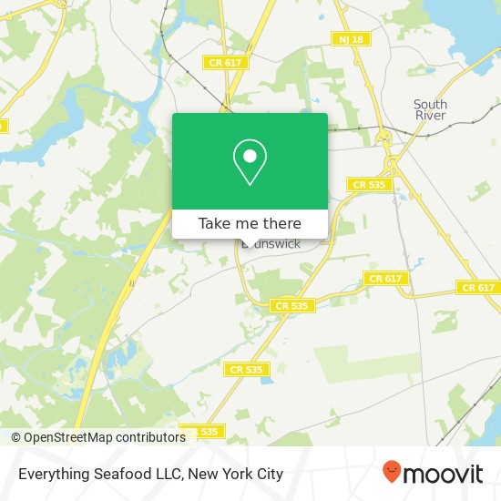 Everything Seafood LLC map