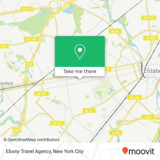 Ebony Travel Agency map