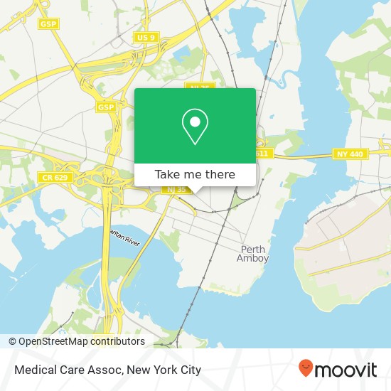 Medical Care Assoc map