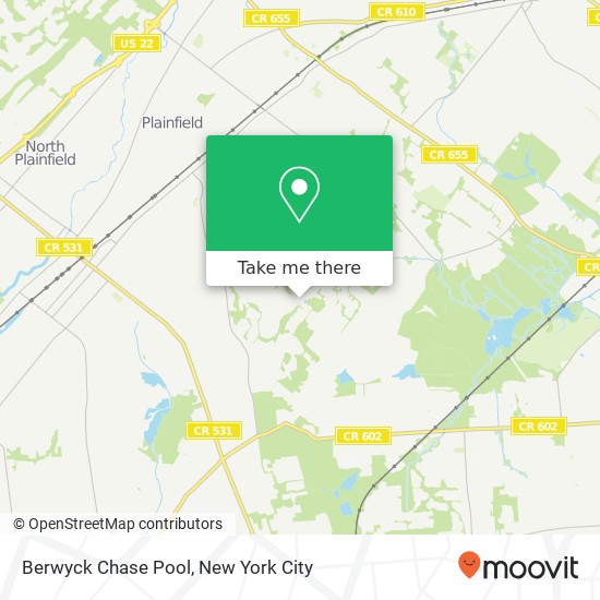 Mapa de Berwyck Chase Pool