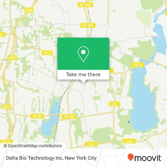 Delta Bio Technology Inc map