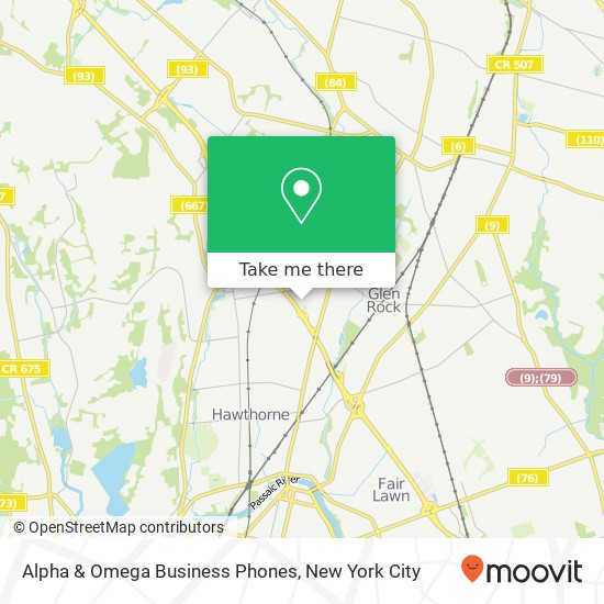 Alpha & Omega Business Phones map