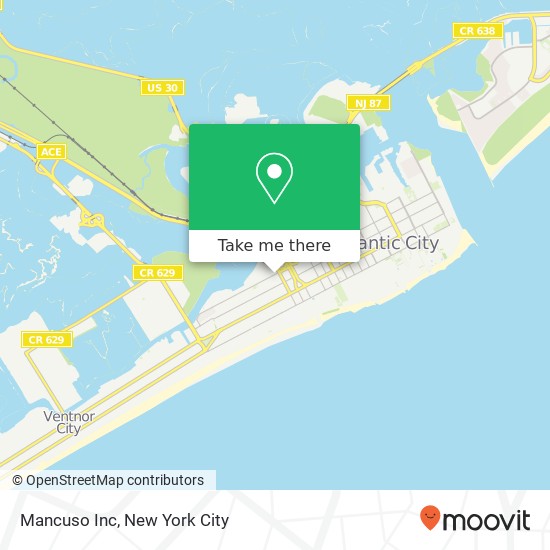 Mapa de Mancuso Inc