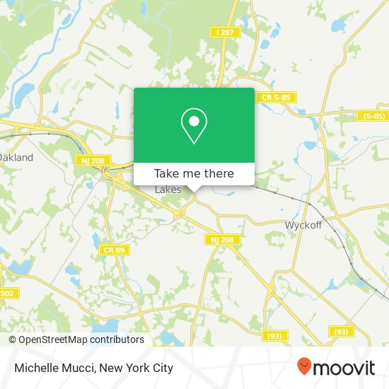 Mapa de Michelle Mucci