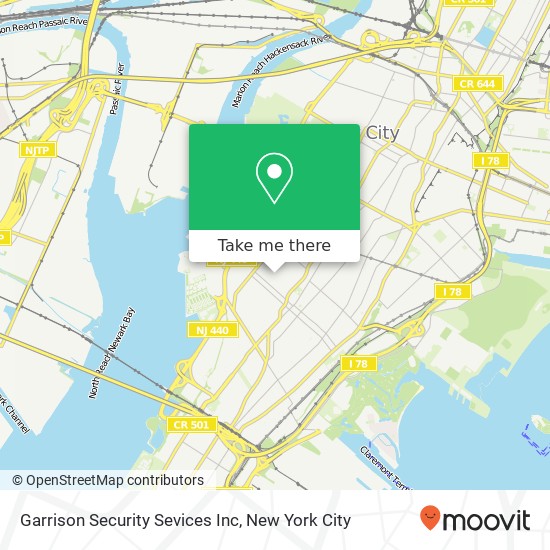 Garrison Security Sevices Inc map