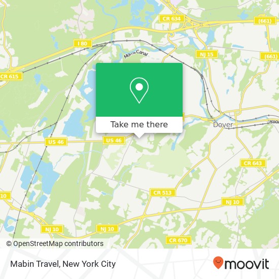 Mapa de Mabin Travel