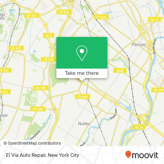 El Via Auto Repair map