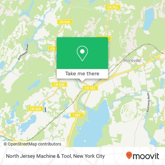 North Jersey Machine & Tool map