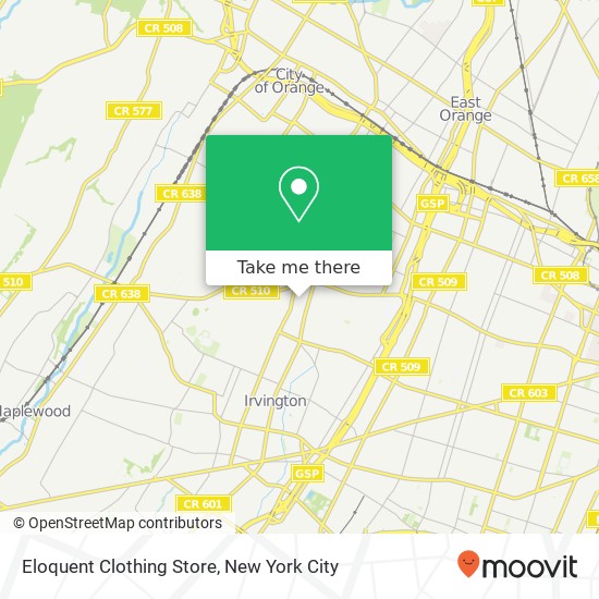 Mapa de Eloquent Clothing Store