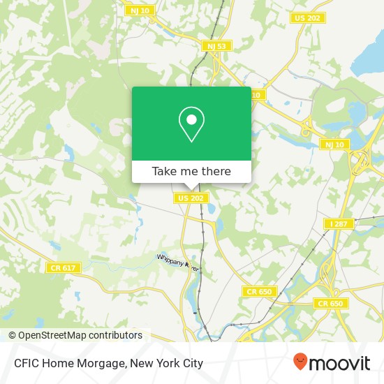 Mapa de CFIC Home Morgage