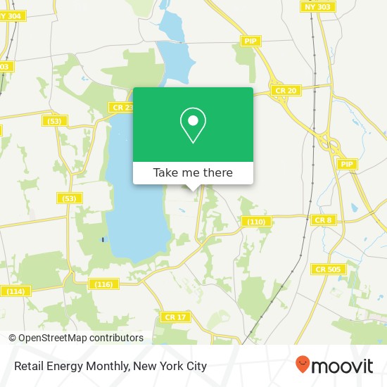 Retail Energy Monthly map