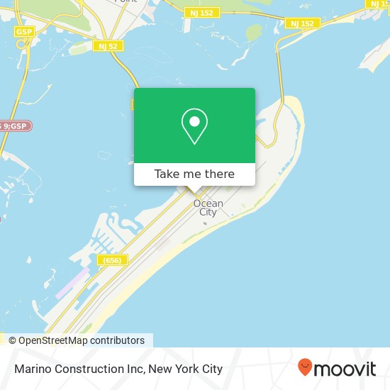 Marino Construction Inc map