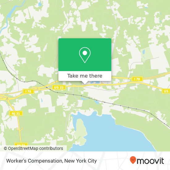 Worker's Compensation map