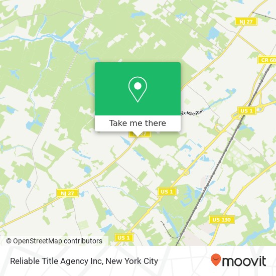 Reliable Title Agency Inc map