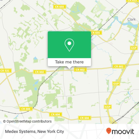 Medex Systems map