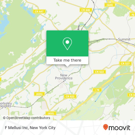 F Mellusi Inc map