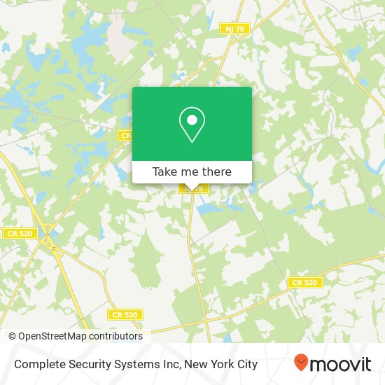 Mapa de Complete Security Systems Inc