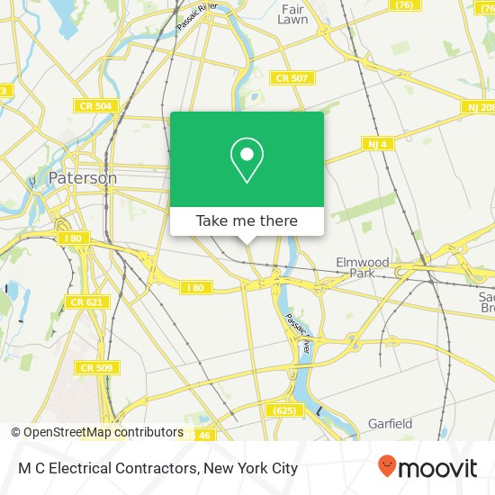 Mapa de M C Electrical Contractors