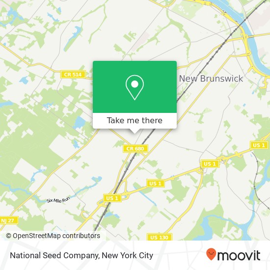 Mapa de National Seed Company