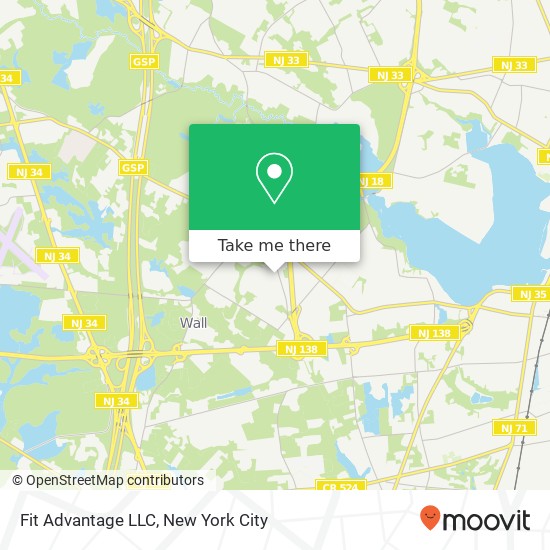 Fit Advantage LLC map