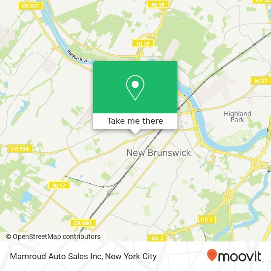 Mapa de Mamroud Auto Sales Inc