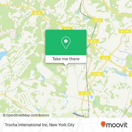 Trocha International Inc map