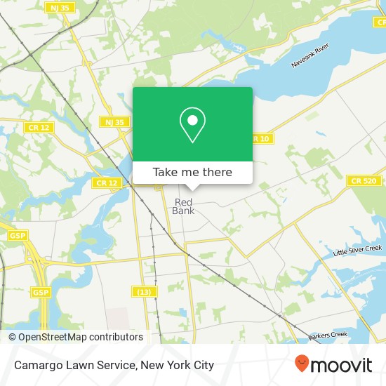 Camargo Lawn Service map