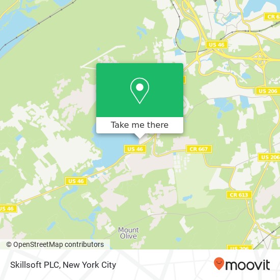 Mapa de Skillsoft PLC