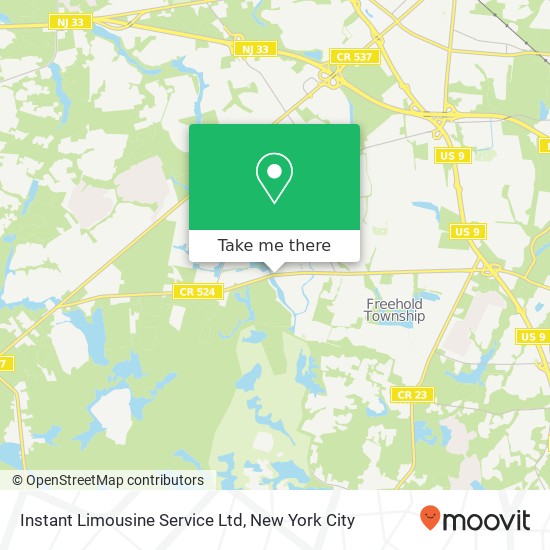 Mapa de Instant Limousine Service Ltd