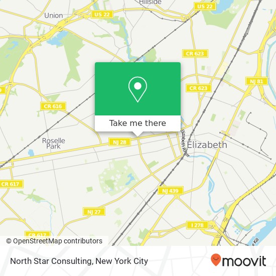 North Star Consulting map