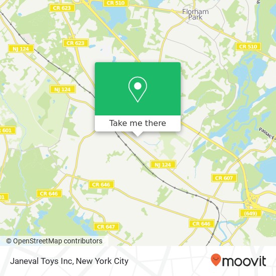 Mapa de Janeval Toys Inc