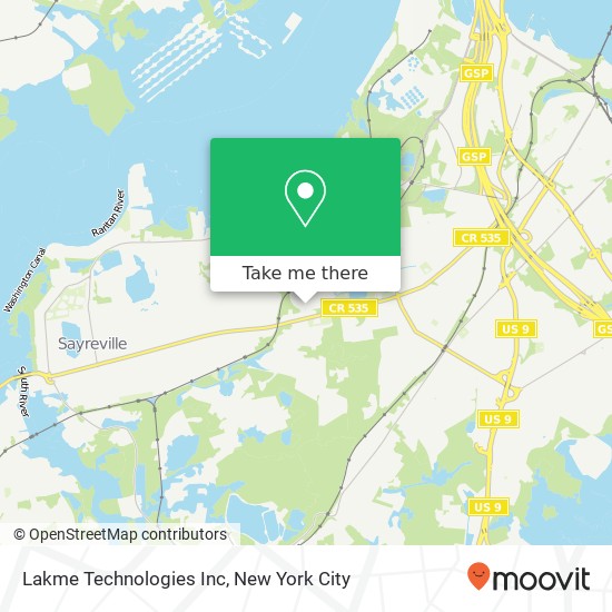 Lakme Technologies Inc map
