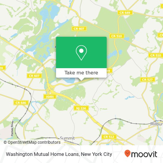 Washington Mutual Home Loans map