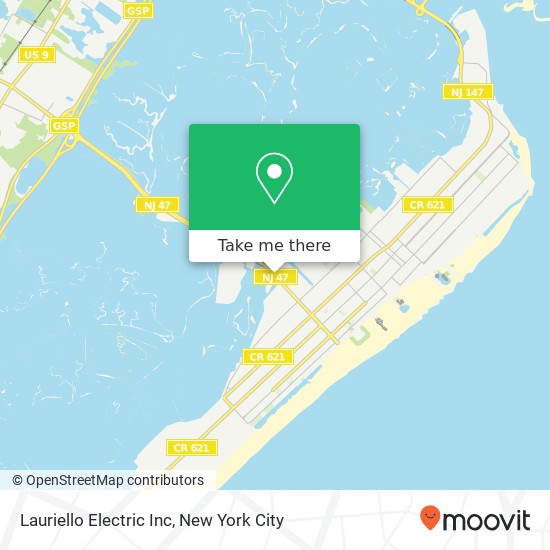 Lauriello Electric Inc map