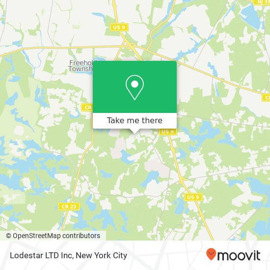 Mapa de Lodestar LTD Inc