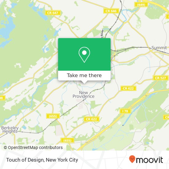 Mapa de Touch of Design