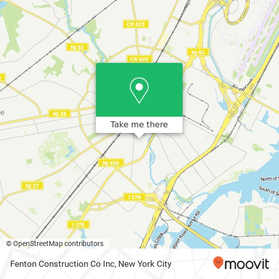 Mapa de Fenton Construction Co Inc