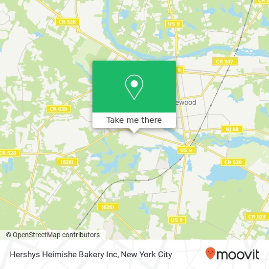 Hershys Heimishe Bakery Inc map