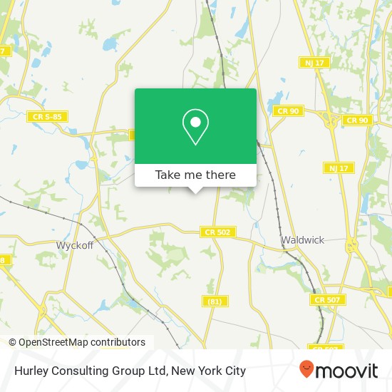 Mapa de Hurley Consulting Group Ltd