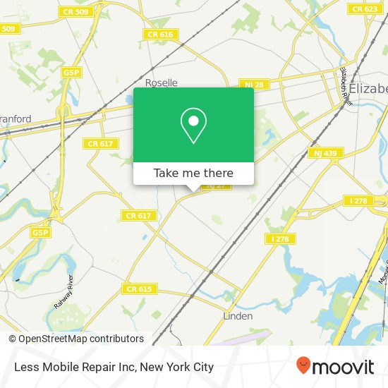 Less Mobile Repair Inc map