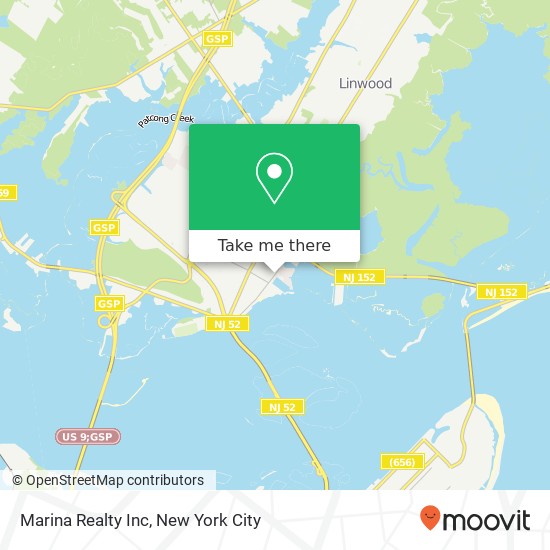 Mapa de Marina Realty Inc