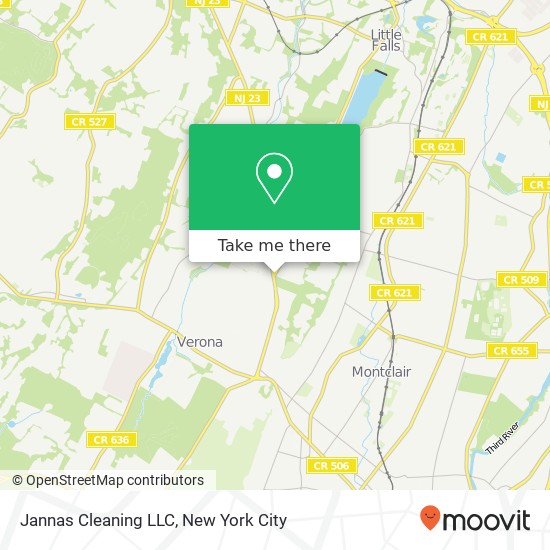 Jannas Cleaning LLC map
