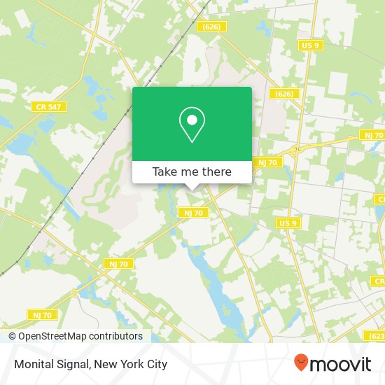 Monital Signal map
